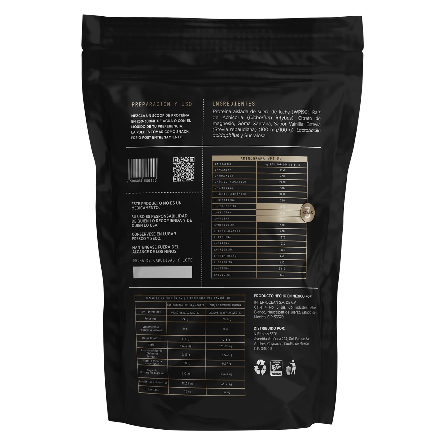 Proteina Nfitness 360, 1.02 KG