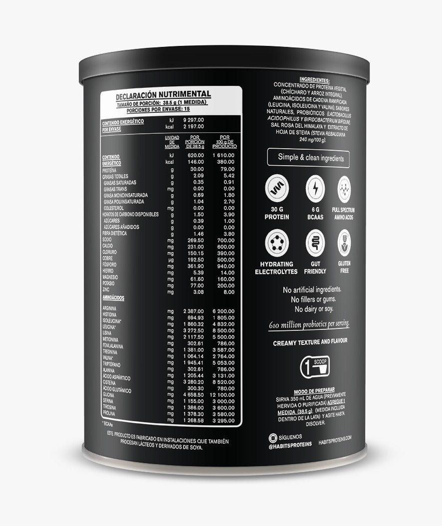 Protein Vainilla High Performance - 1078g