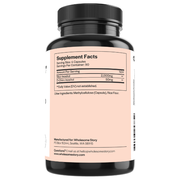 Myo-Inositol & D-Chiro Inositol + MTHF Folate + Vitamin D 360 caps