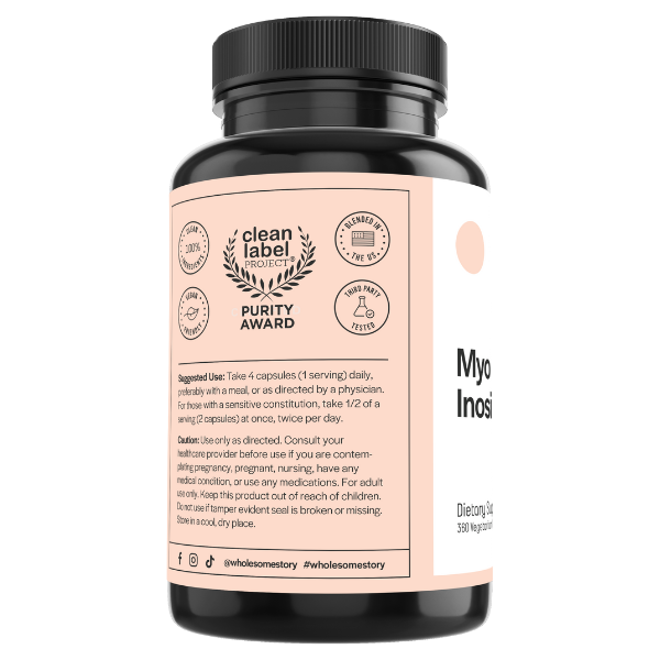 Myo-Inositol & D-Chiro Inositol + MTHF Folate + Vitamin D 360 caps