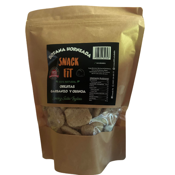 BOTANA OREJITAS DE GARBANZO Y QUINOA