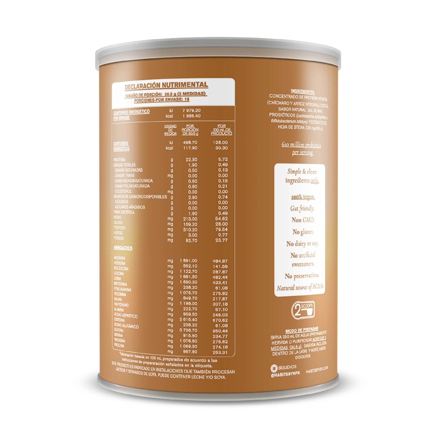 Protein Probiotic Cacao - 488g