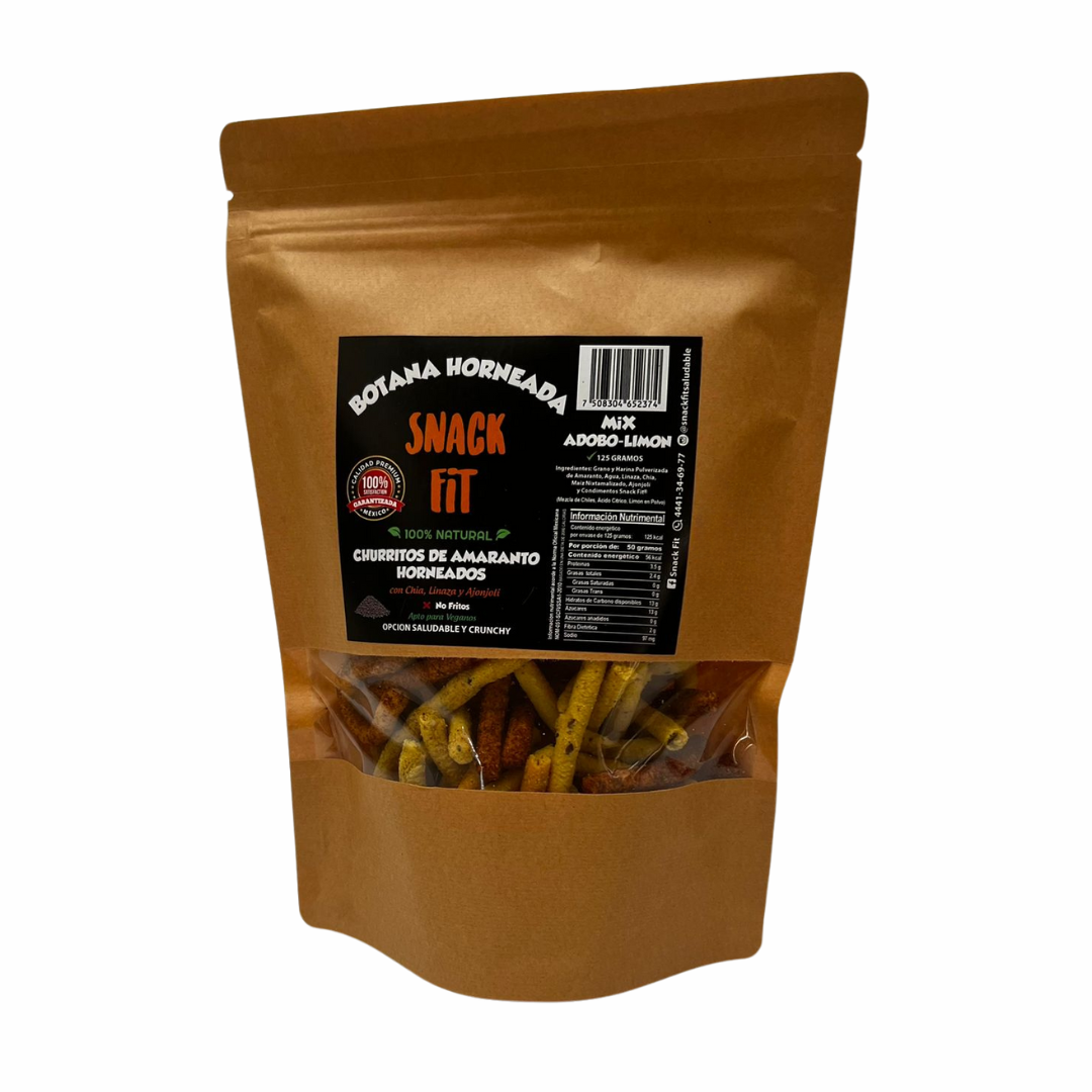 Churrito Amaranto Adobo Limón Snack Fit