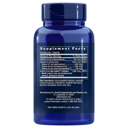 Vitamina D & K con Iodo