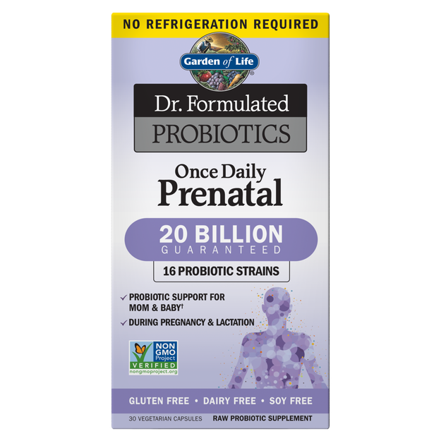 Probioticos Prenatales Once Daily 20 Billones