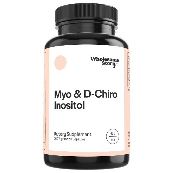 Myo-Inositol & D-Chiro Inositol + MTHF Folate + Vitamin D 360 caps