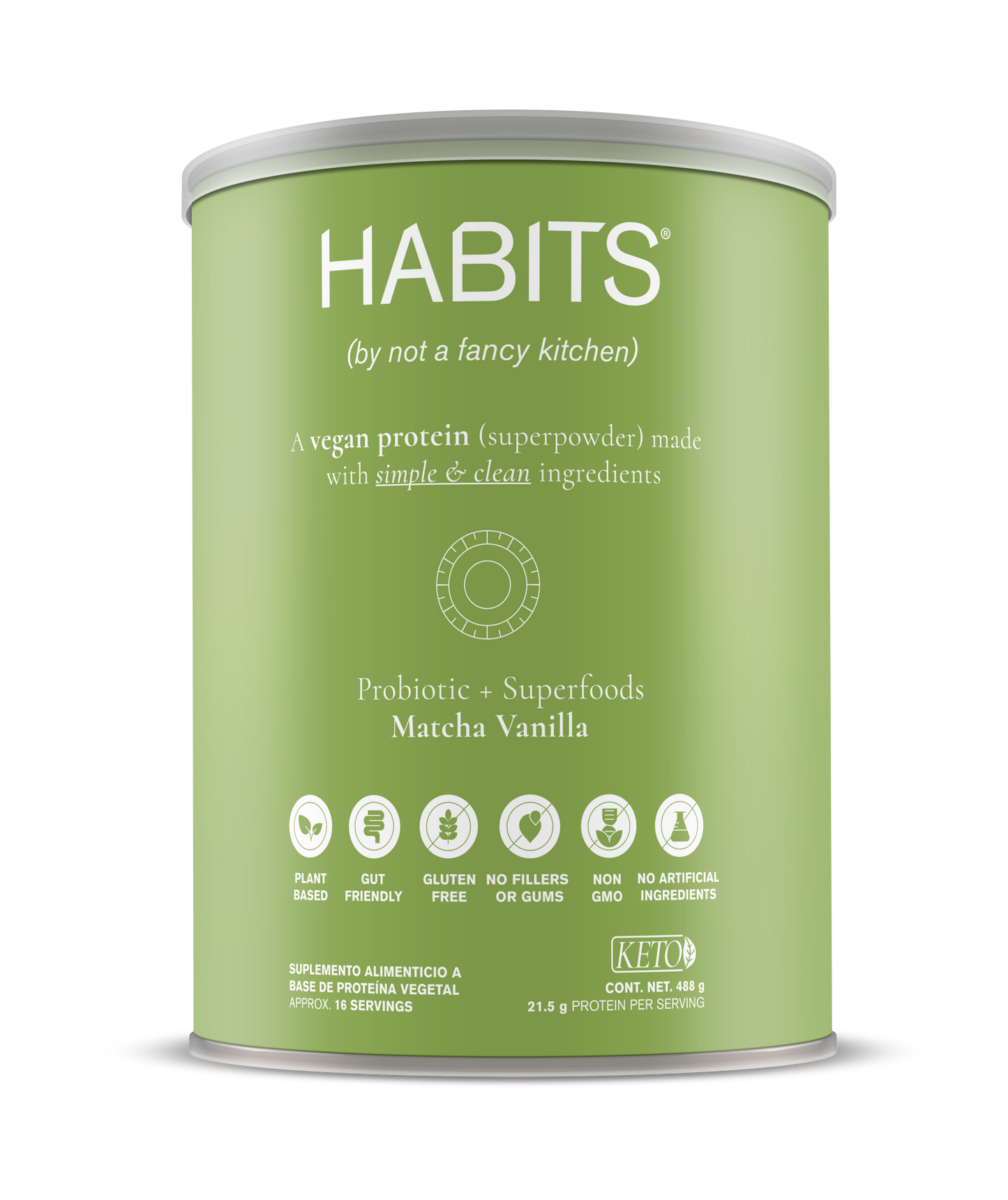 Protein Probiotic Matcha Vainilla - 488g