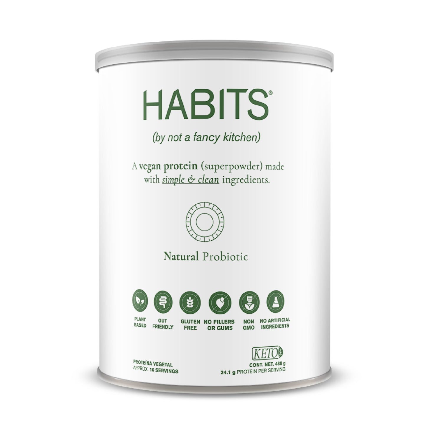 Protein Probiotic Natural - 488g