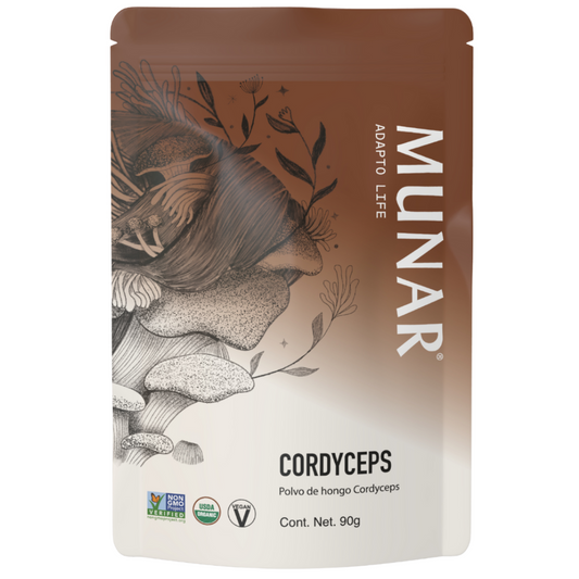 Cordyceps hongo adaptógeno