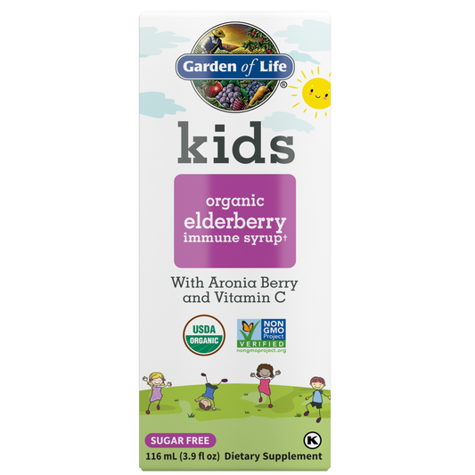 Elderberry  Jarabe Orgánico para niños